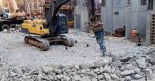 Демонтаж фундамента цена от 2002 руб. | снос старого фундамента заказать в Ногинске